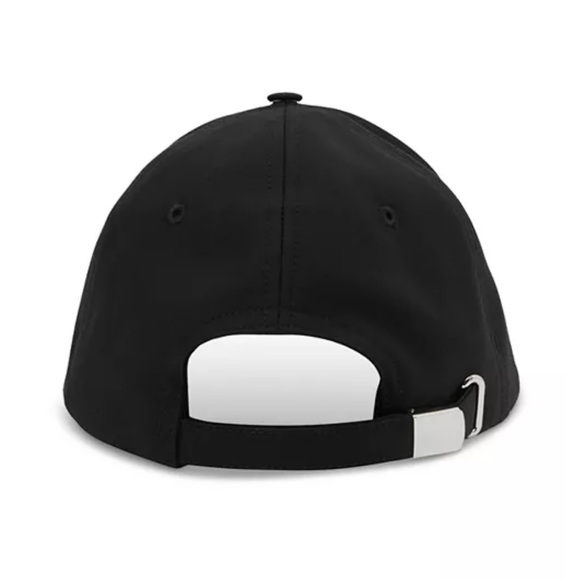 NWT Burberry Women’s Monogram Motif Baseball Cap Black on Black Luxury Gift - Picture 3 of 11